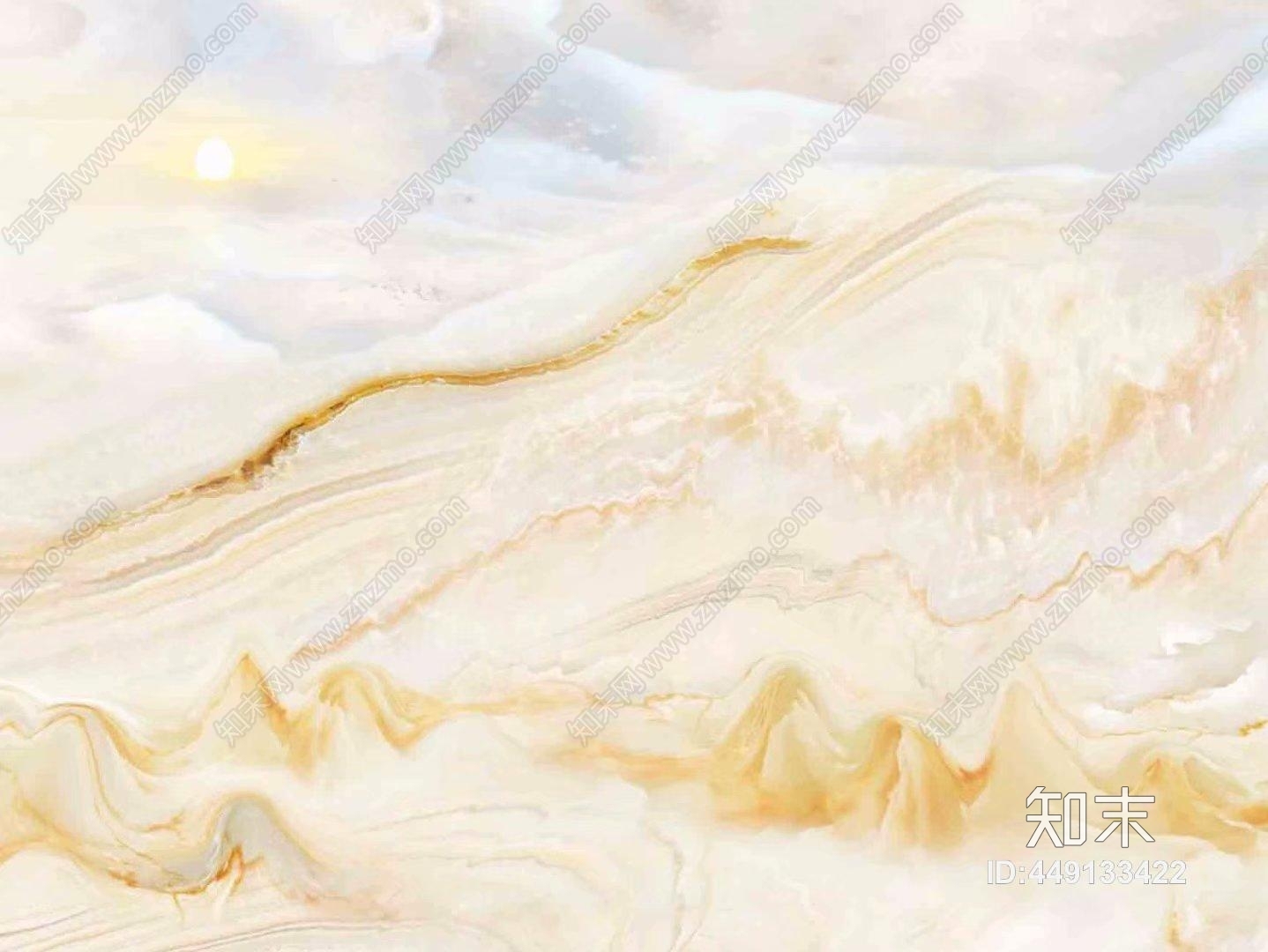 大理石纹山水图彩雕背景墙高清贴图贴图下载【ID:449133422】