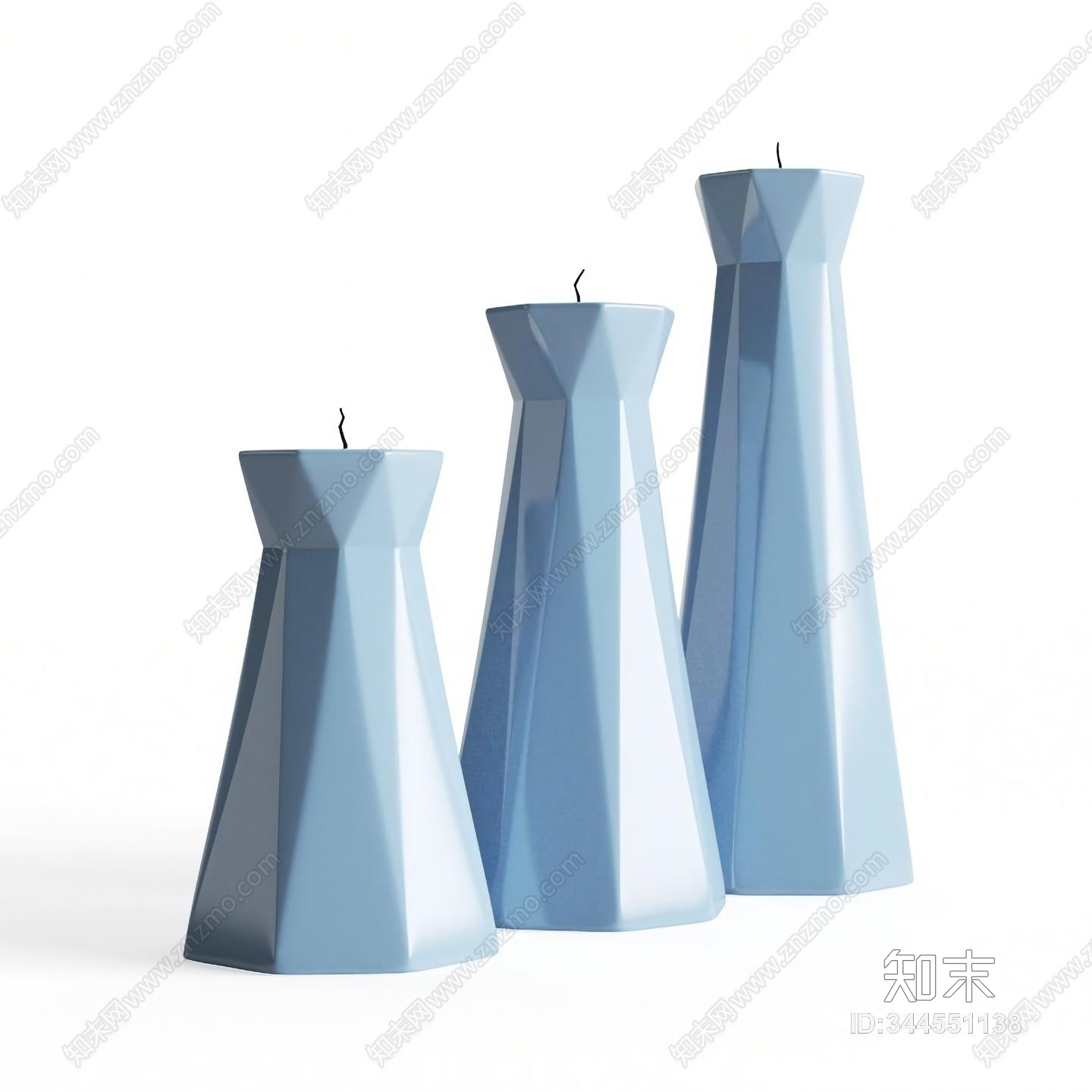 现代烛台3D模型下载【ID:344551138】