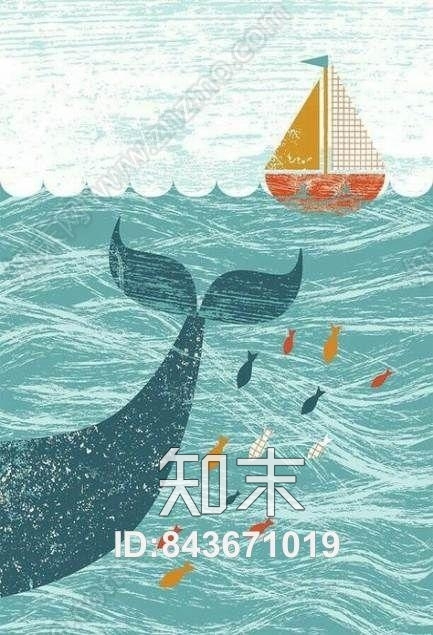 儿童房挂画贴图下载【ID:843671019】