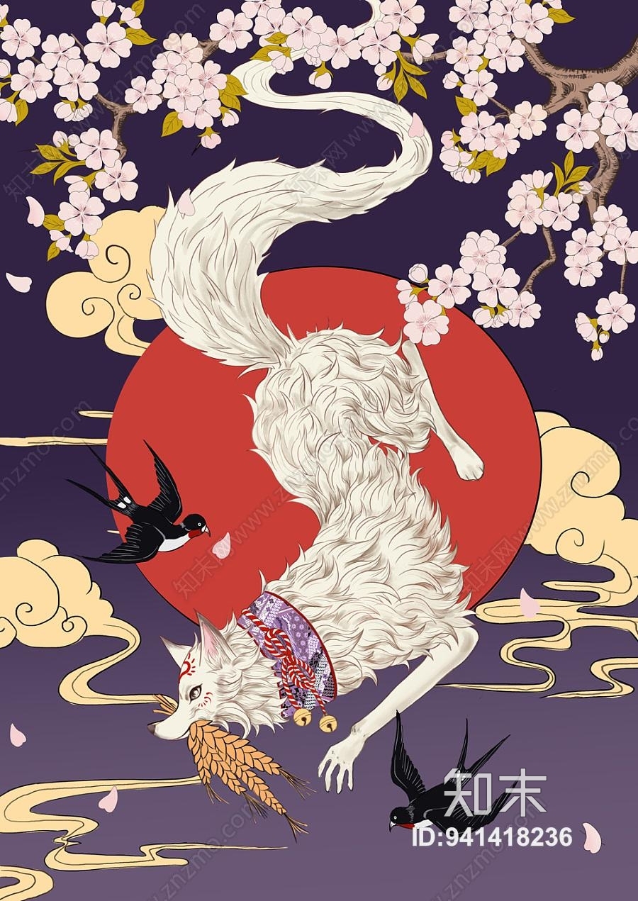 日式贴图下载【ID:941418236】