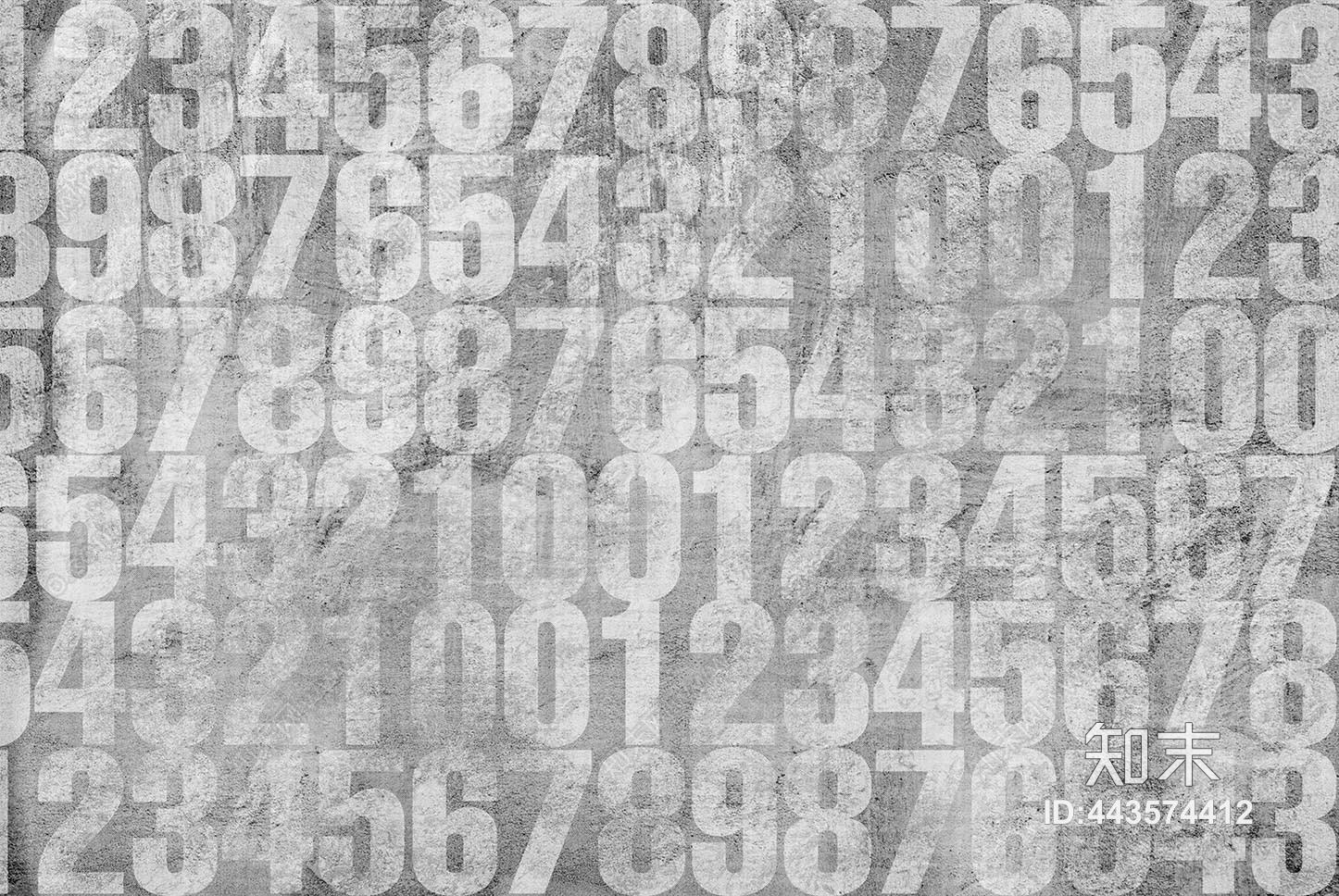 现代数字图形做旧壁纸贴图下载【ID:443574412】