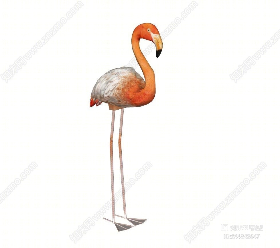 现代火烈鸟SU模型下载【ID:244842547】