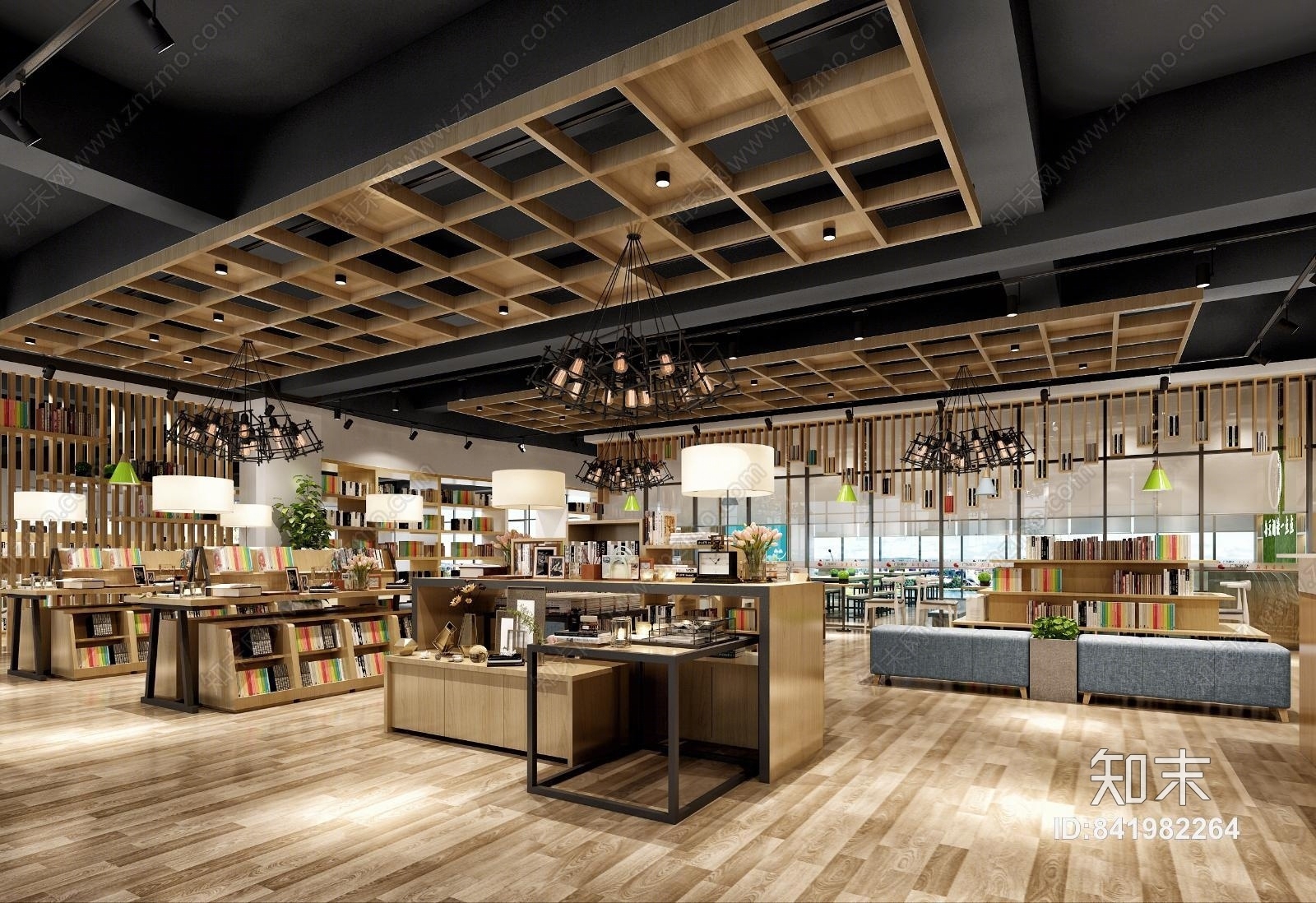 现代新华书店3D模型下载【ID:841982264】