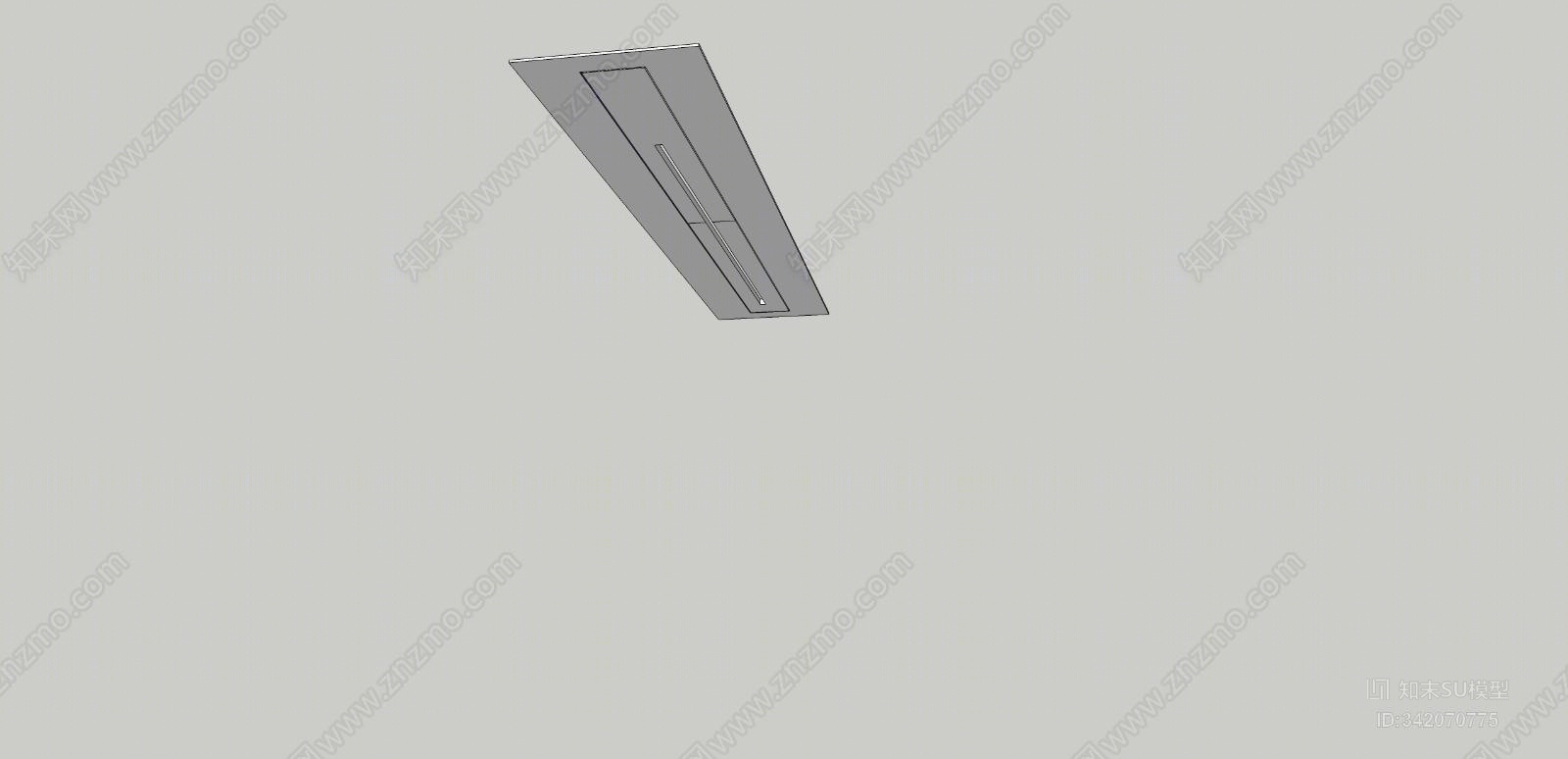 投影幕布SU模型下载【ID:342070775】