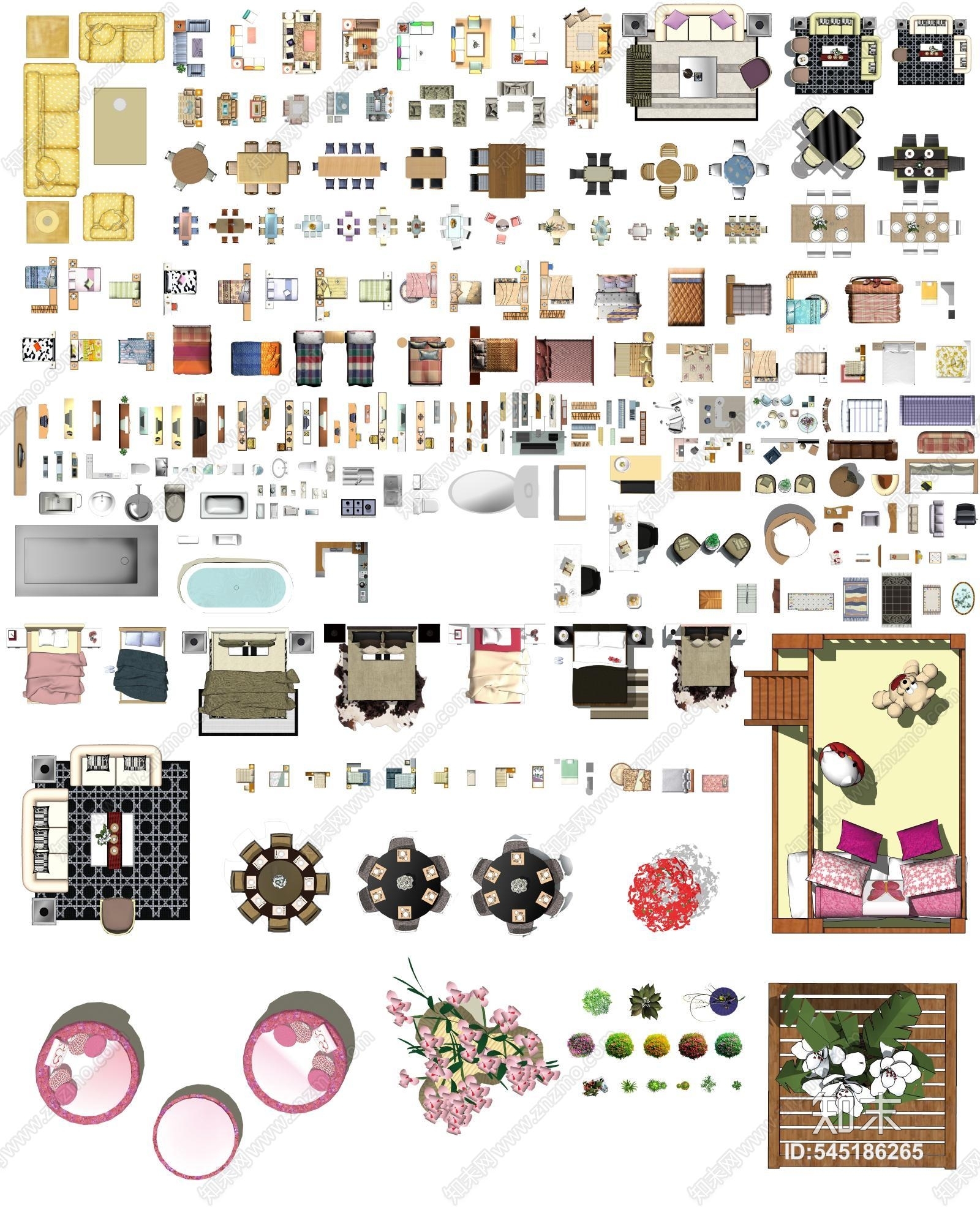 家装常用图库贴图下载【ID:545186265】