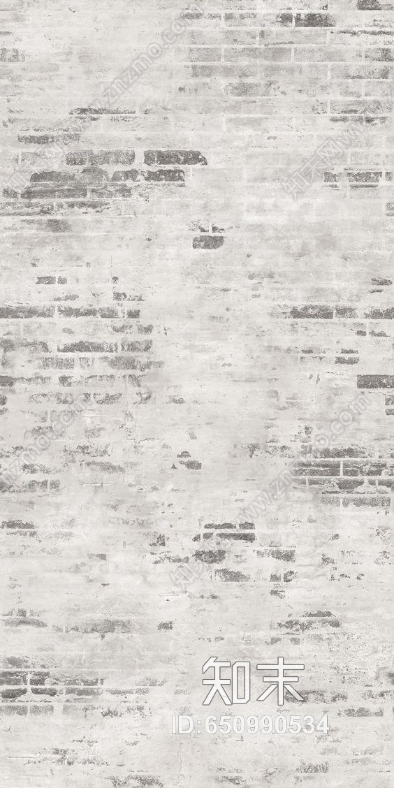 浅灰色做旧水泥砖墙贴图下载【ID:650990534】