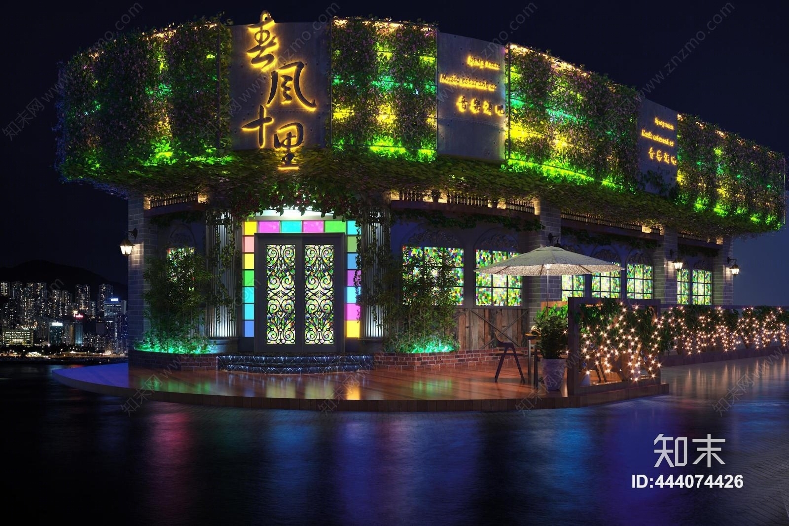 现代酒吧3D模型下载【ID:444074426】