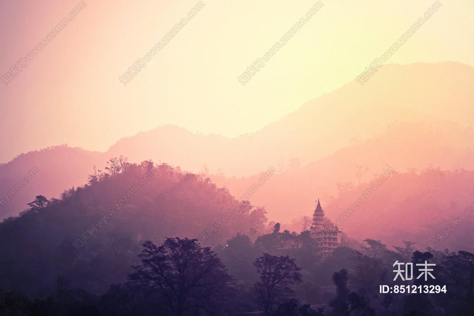 高清天空外景图片贴图下载【ID:851213294】