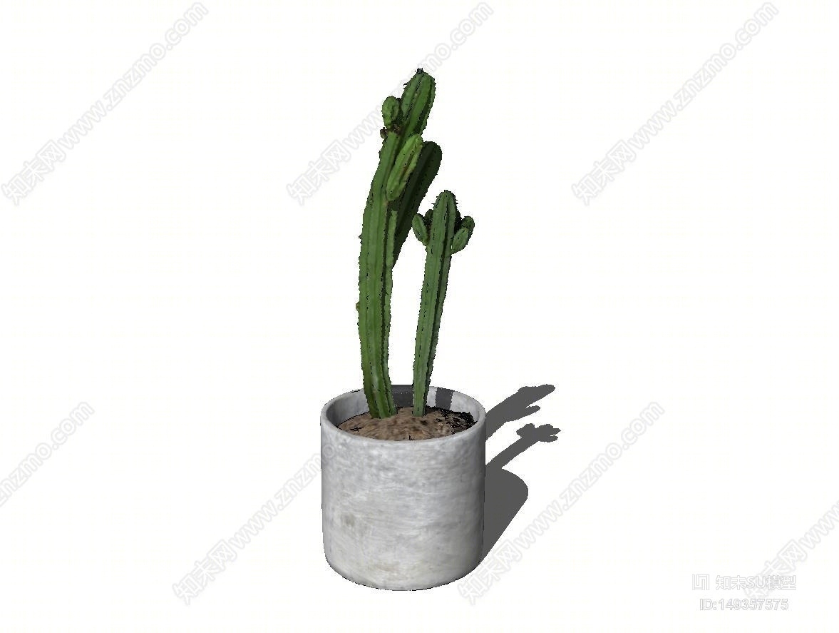 现代风格花SU模型下载【ID:149357575】
