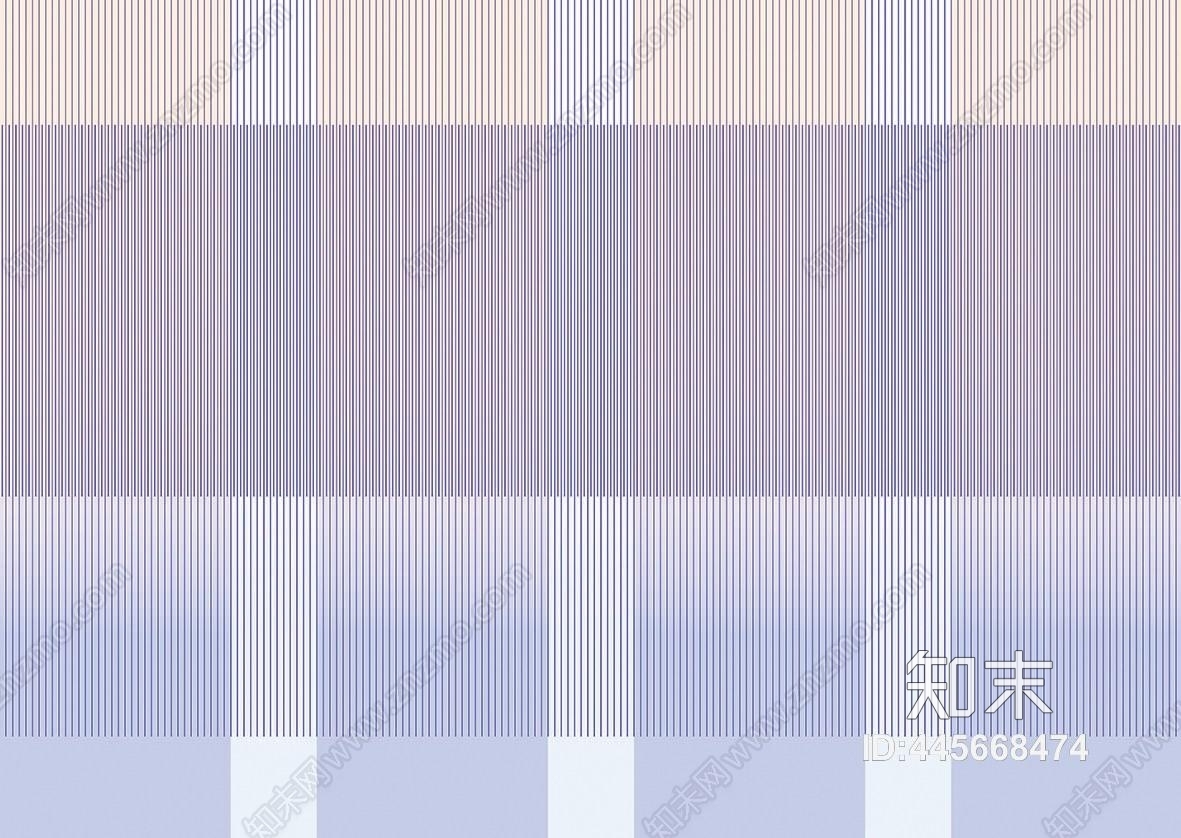 现代简约蓝黄紫条纹装饰壁纸壁画贴图下载【ID:445668474】