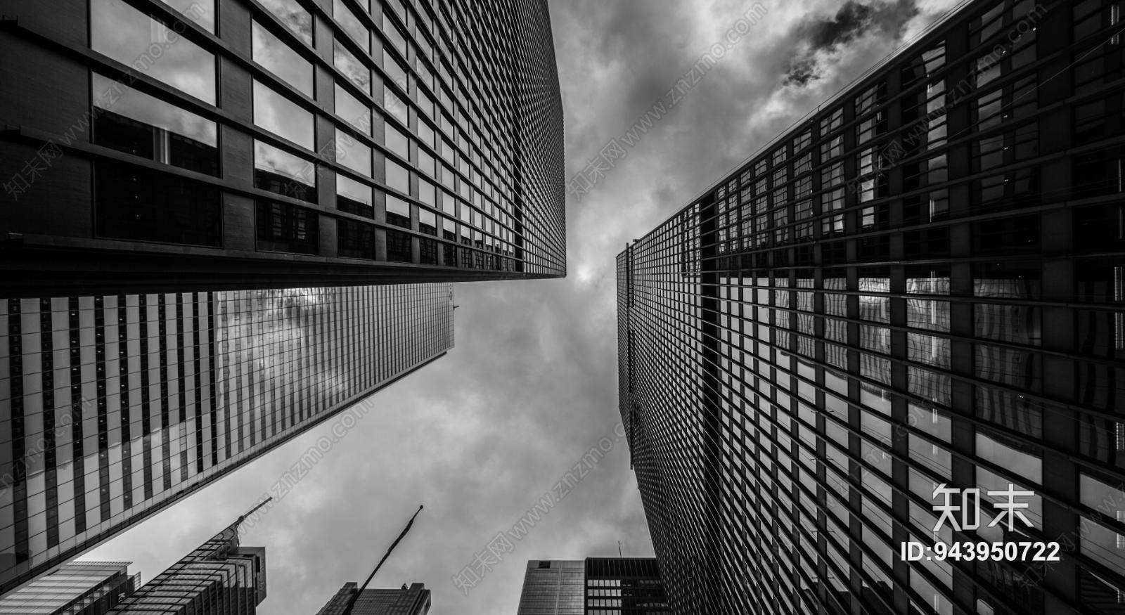 现代黑白建筑装饰画贴图下载【ID:943950722】