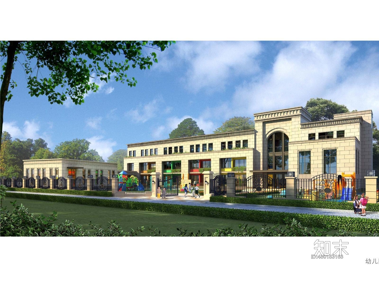 幼儿园施工图下载【ID:450153163】