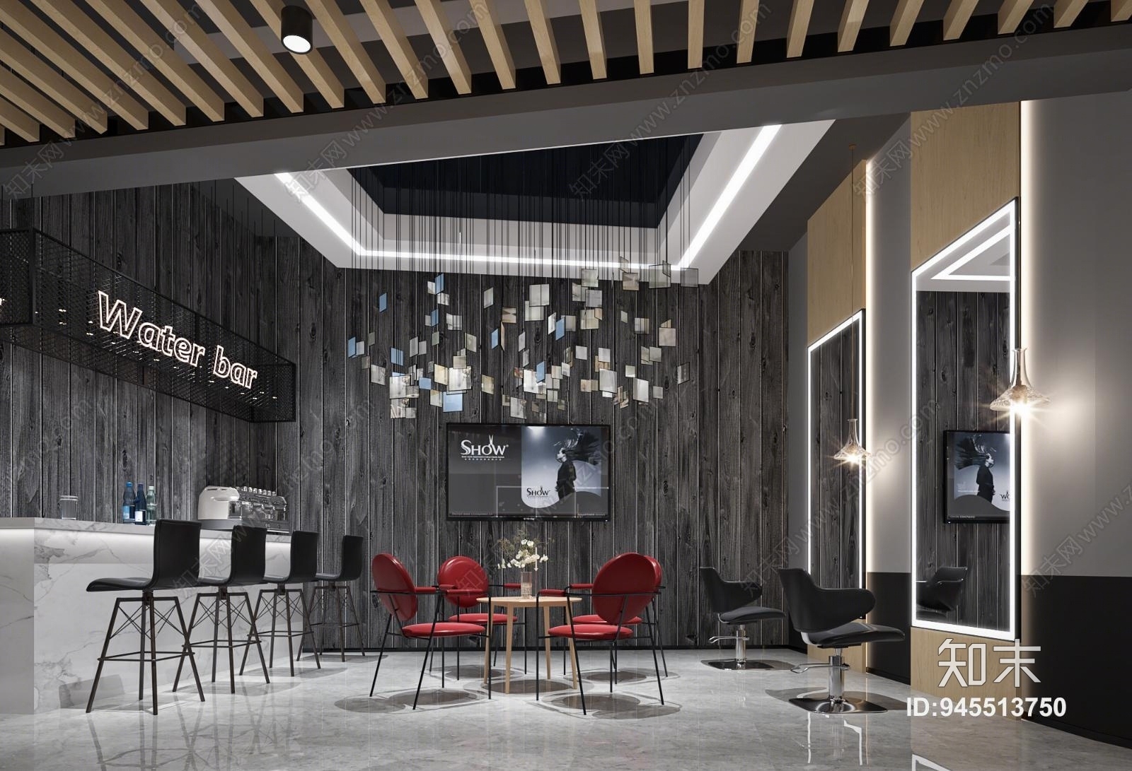 现代理发店3D模型下载【ID:945513750】