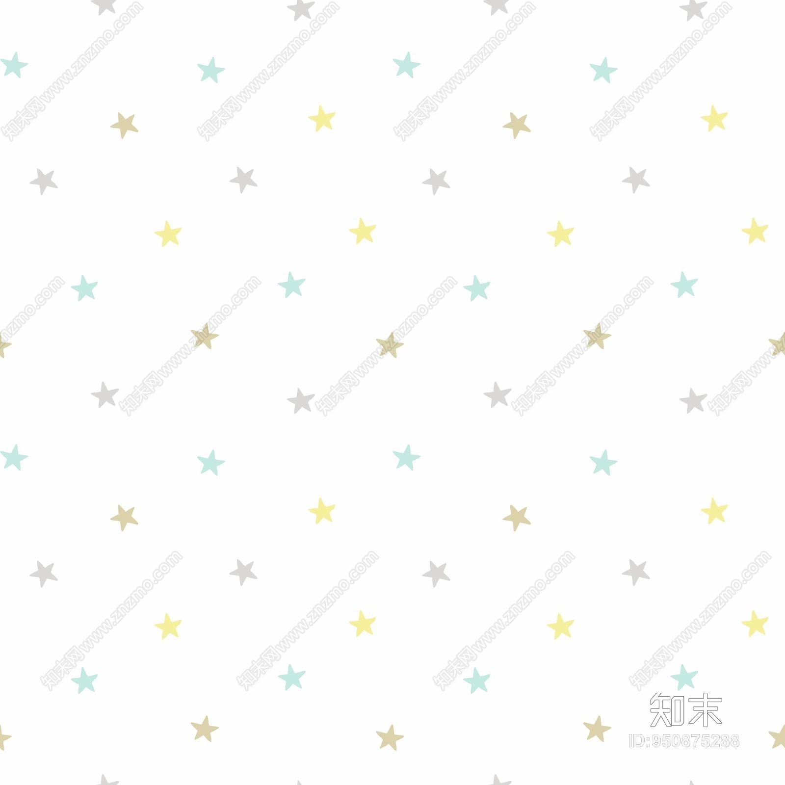 高清北欧儿童房壁布壁纸贴图下载【ID:950875288】