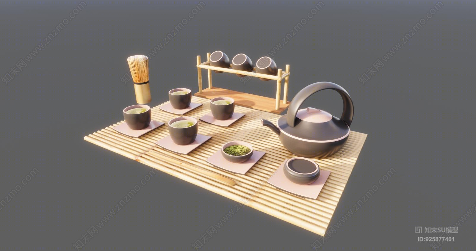 中式SU模型下载【ID:925877401】