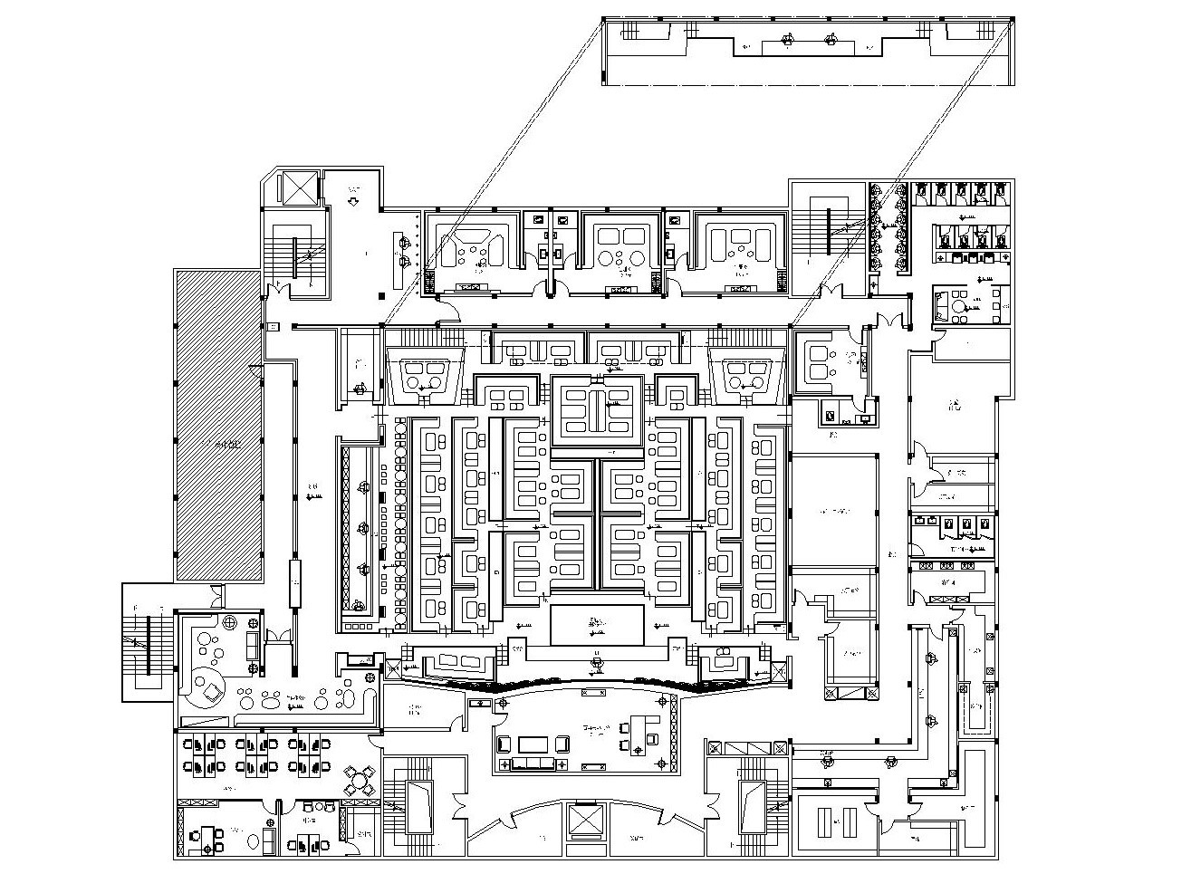 [北京]十三先生慢摇酒吧内部装修全套施工图（附效果图）cad施工图下载【ID:733806483】