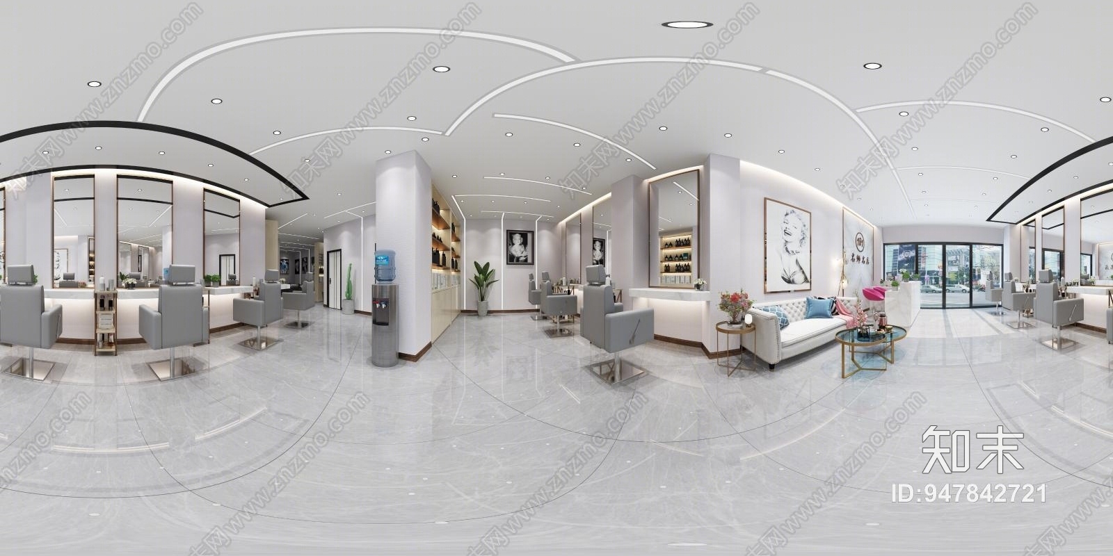 现代理发店3D模型下载【ID:947842721】