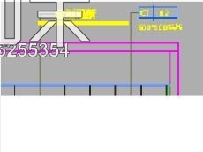 赛格广场2楼东侧公卫施工图立面图cad施工图下载【ID:446255354】