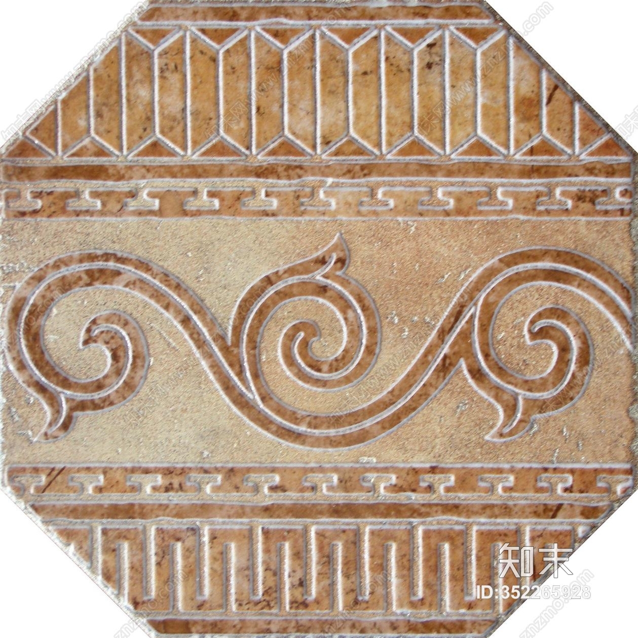 高清仿古砖贴图角花贴图下载【ID:352265928】