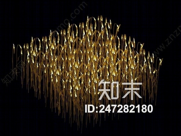 现代装饰灯3D模型下载【ID:247282180】