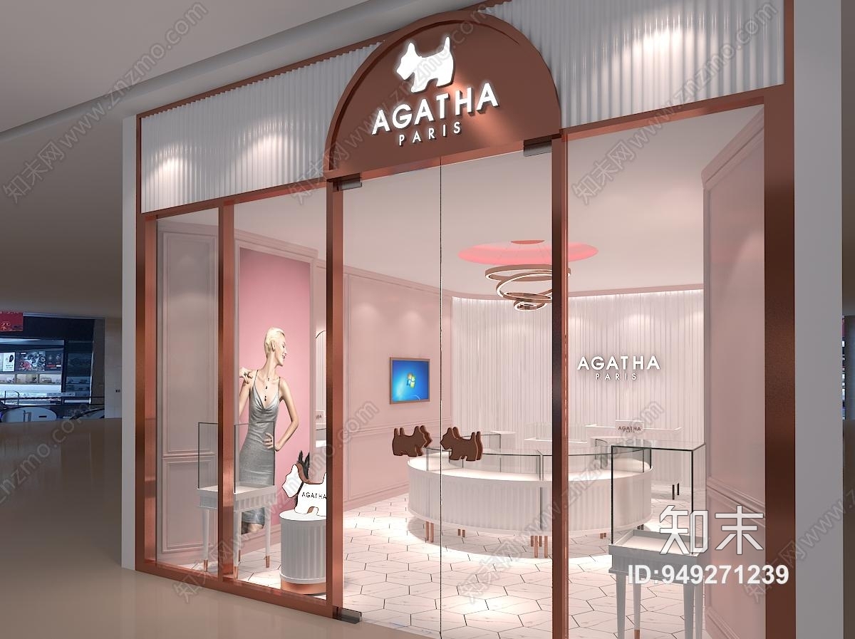 商业街＋办公＋别墅＋品牌旗舰店空间cad施工图下载【ID:949271239】