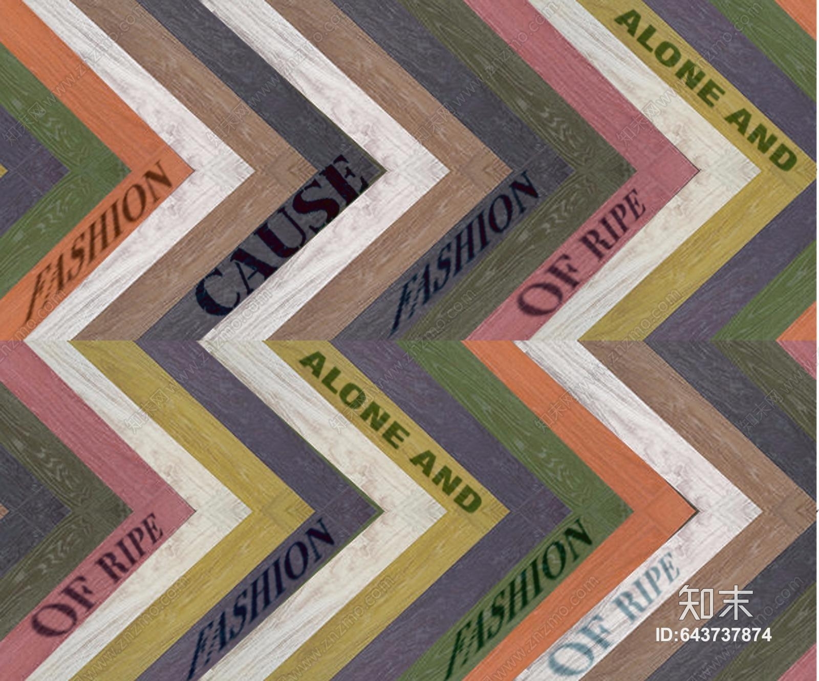 彩色鱼骨木贴图贴图下载【ID:643737874】