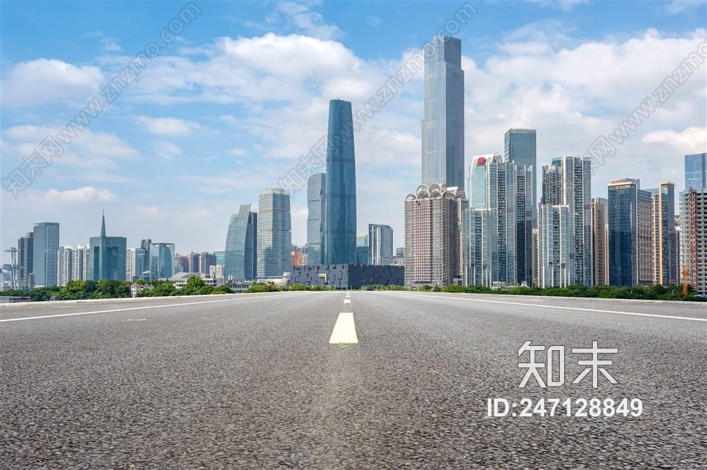 城市背景高清贴图材质