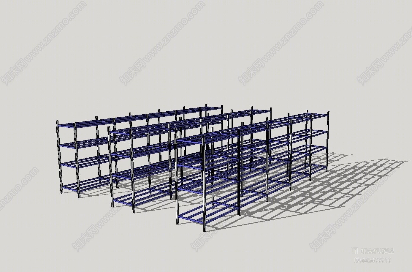 梯子SU模型下载【ID:442463916】