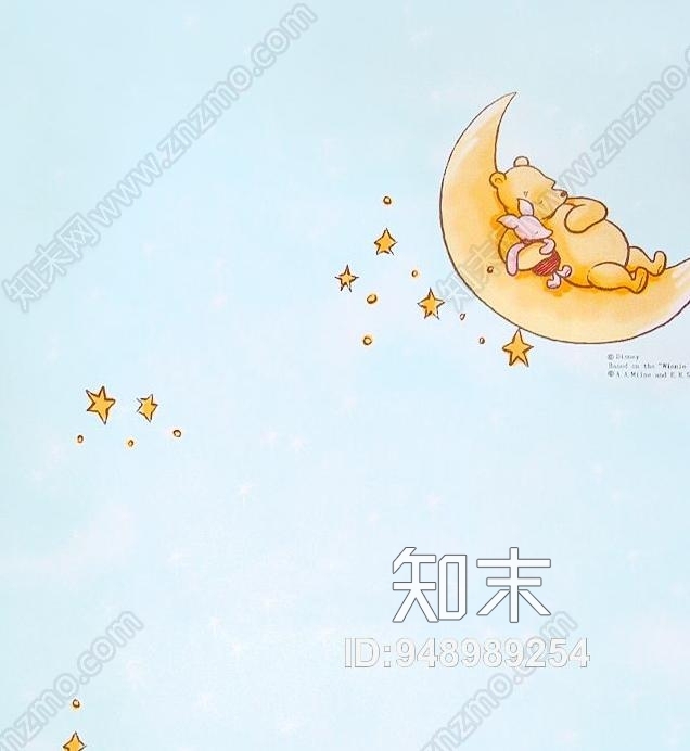 儿童房壁纸贴图贴图下载【ID:948989254】
