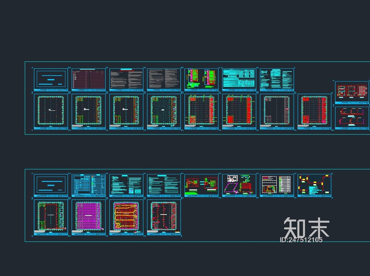 厂房消防设计图cad施工图下载【ID:247512105】