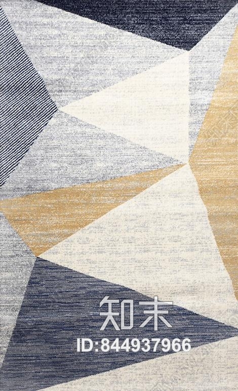 现代北欧地毯贴图下载【ID:844937966】