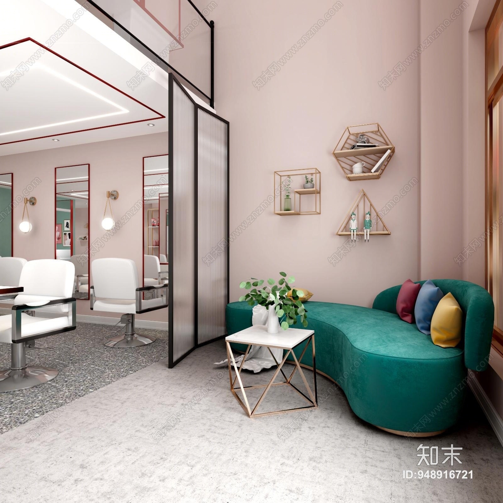 现代理发店3D模型下载【ID:948916721】