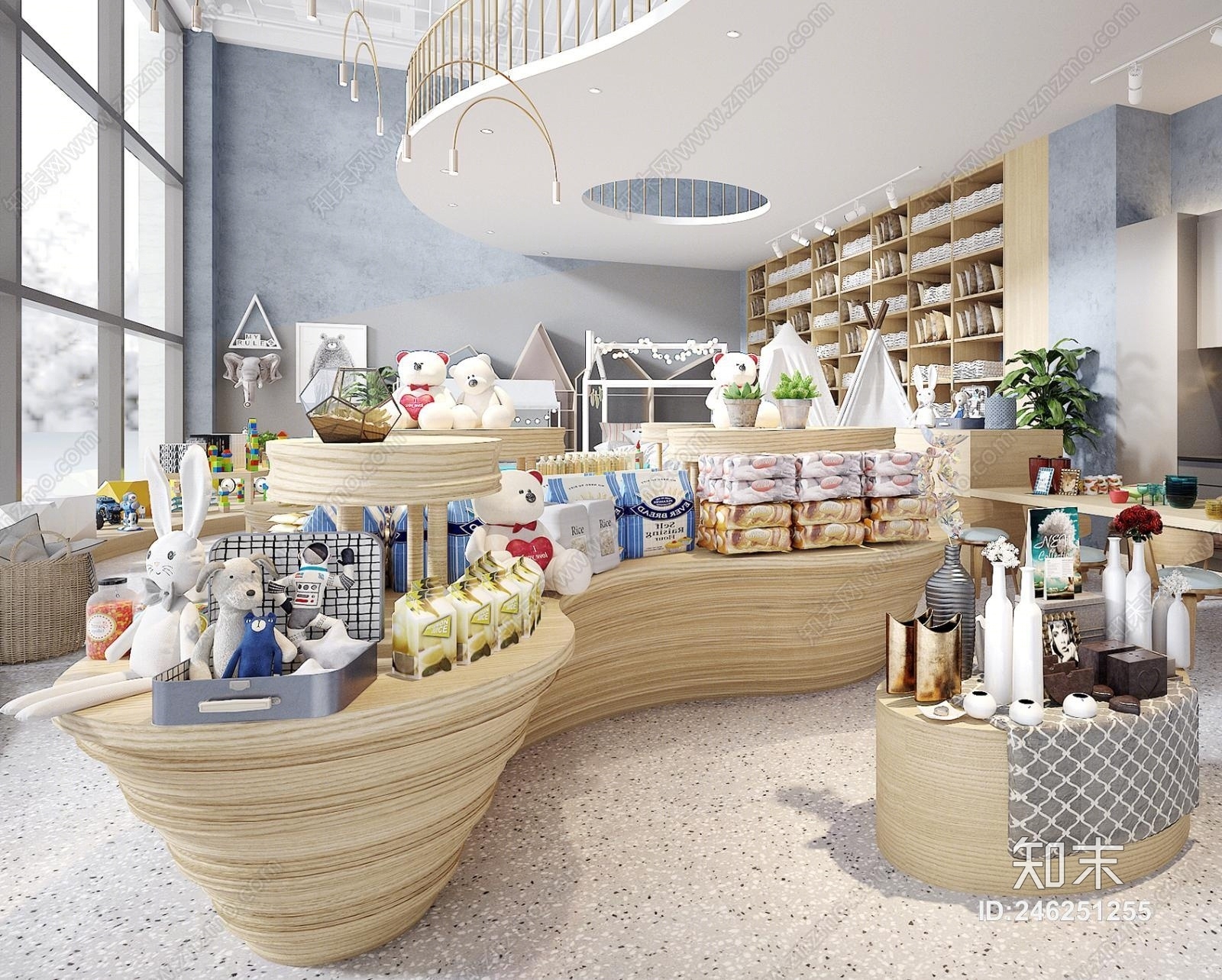 现代母婴店3D模型下载【ID:246251255】