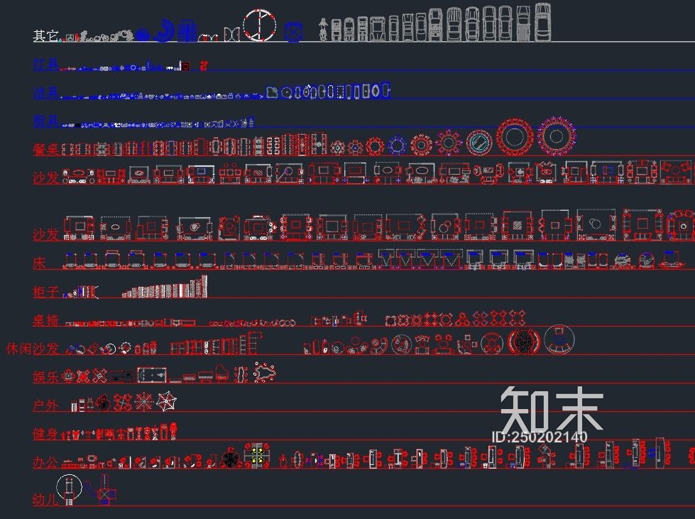 CAD平面图库cad施工图下载【ID:250202140】