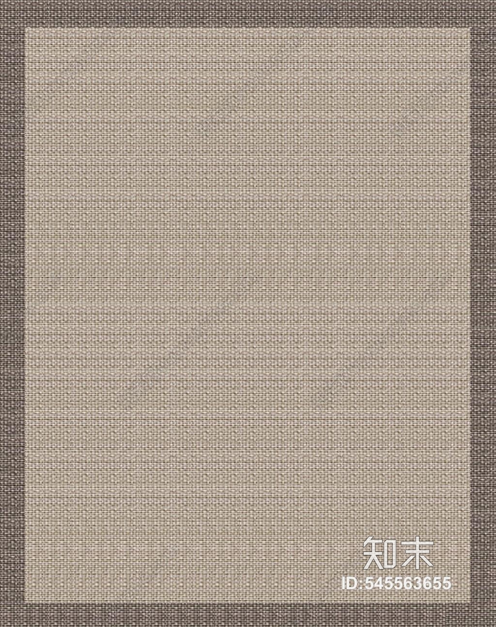 中式地毯亚麻地毯素色地毯贴图下载【ID:545563655】