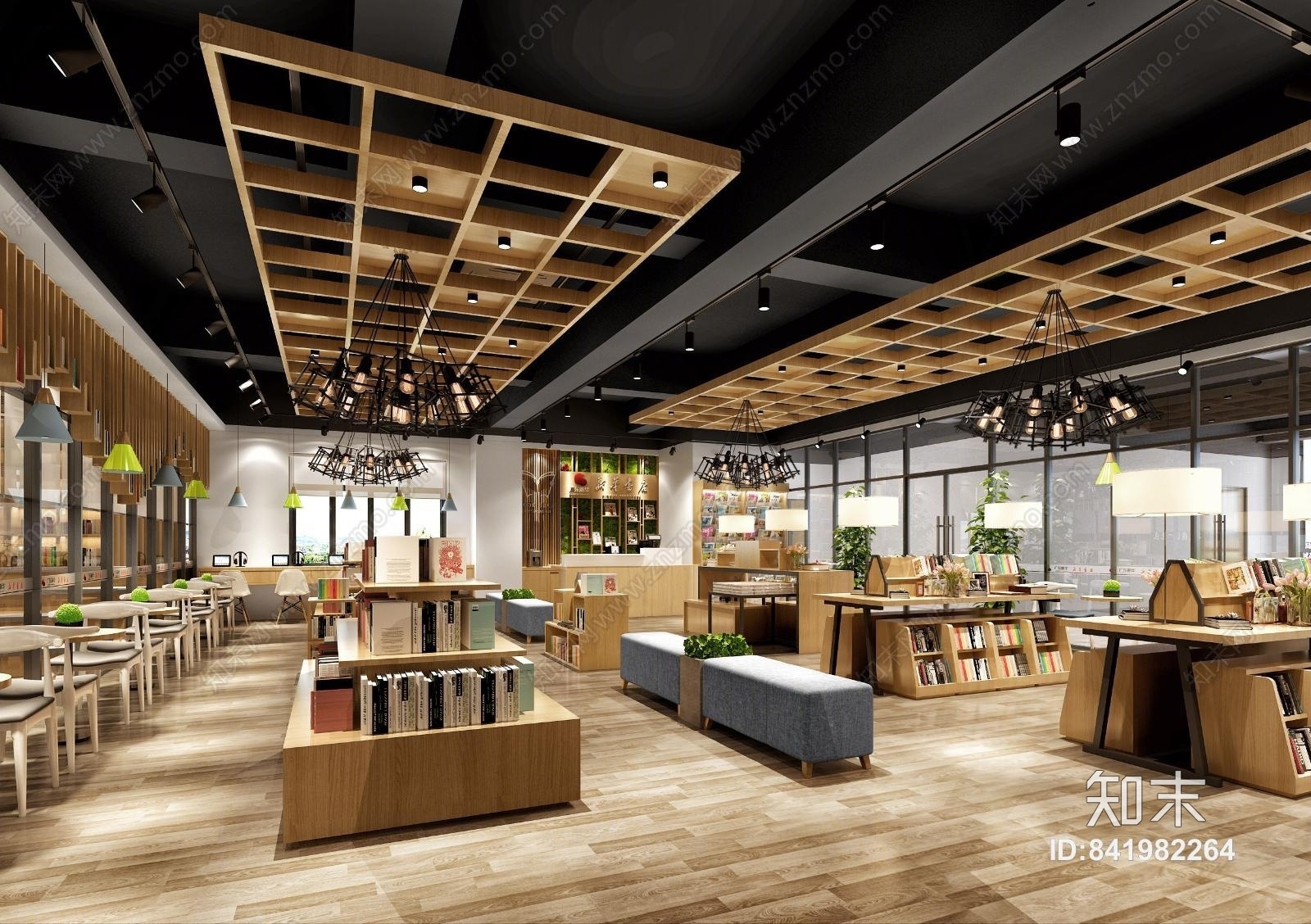 现代新华书店3D模型下载【ID:841982264】