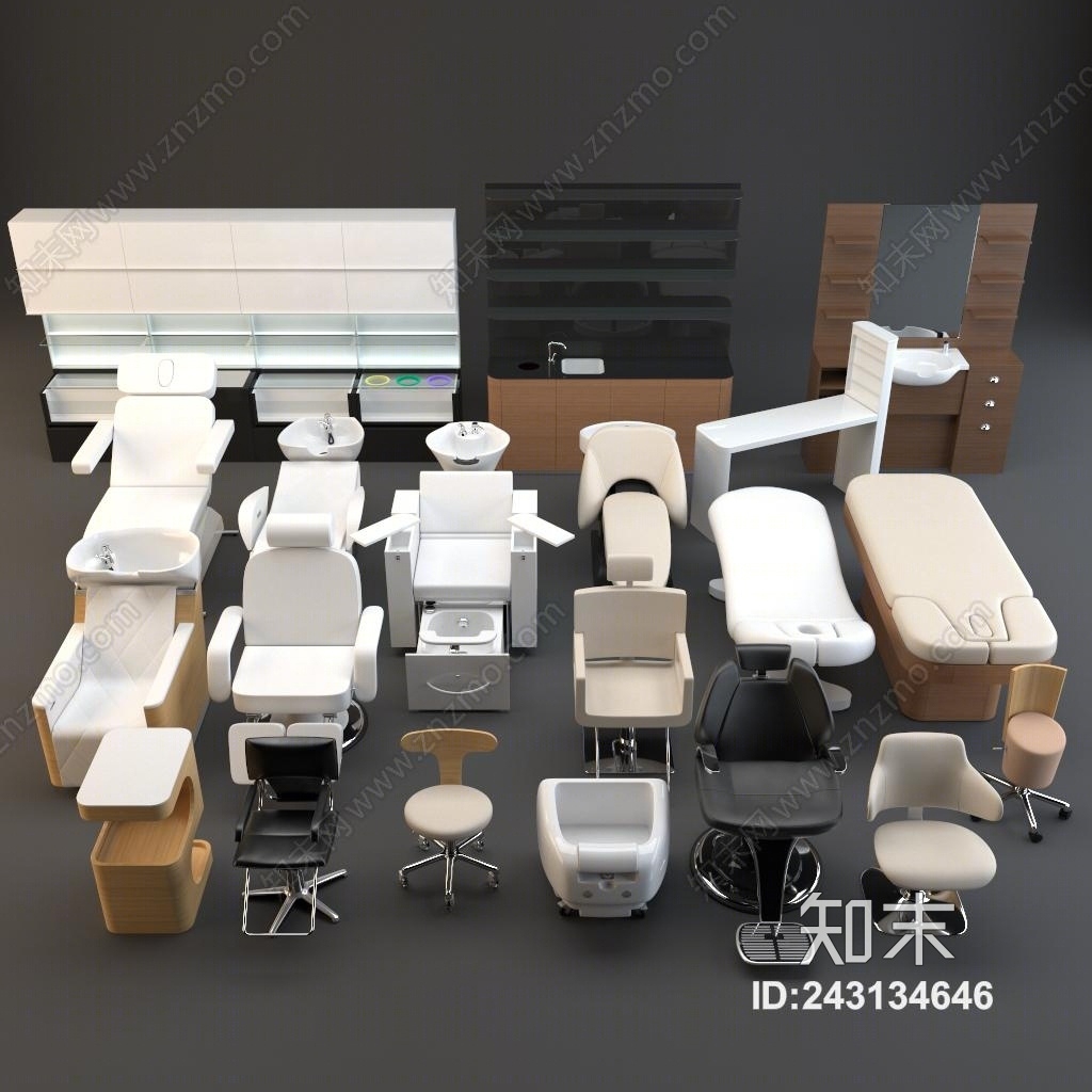 现代理发店3D模型下载【ID:243134646】