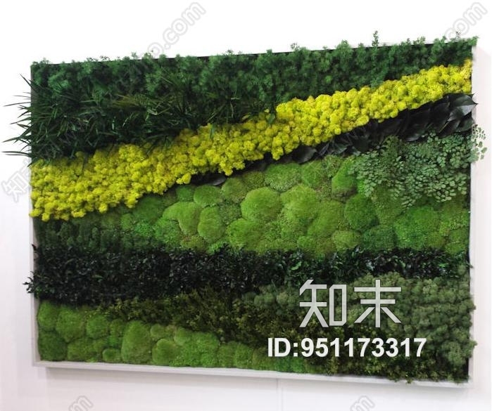 植物墙贴图下载【ID:951173317】