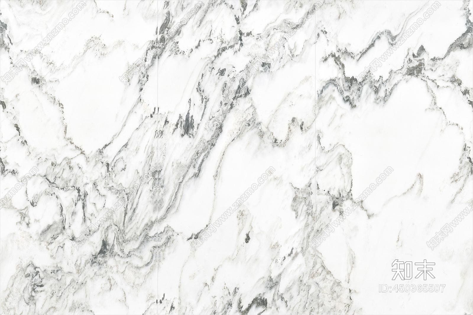 黑白山水纹大理石贴图下载【ID:450365507】