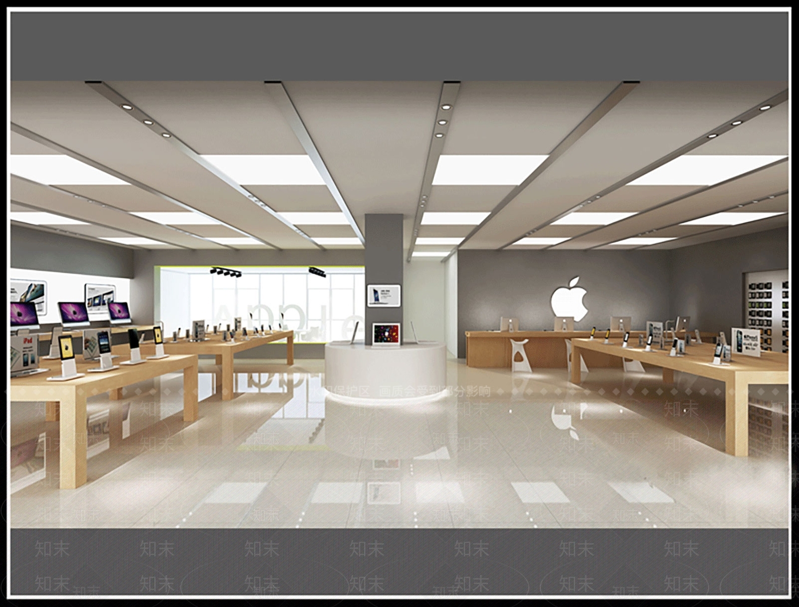 现代手机专卖店3D模型下载【ID:233385555】