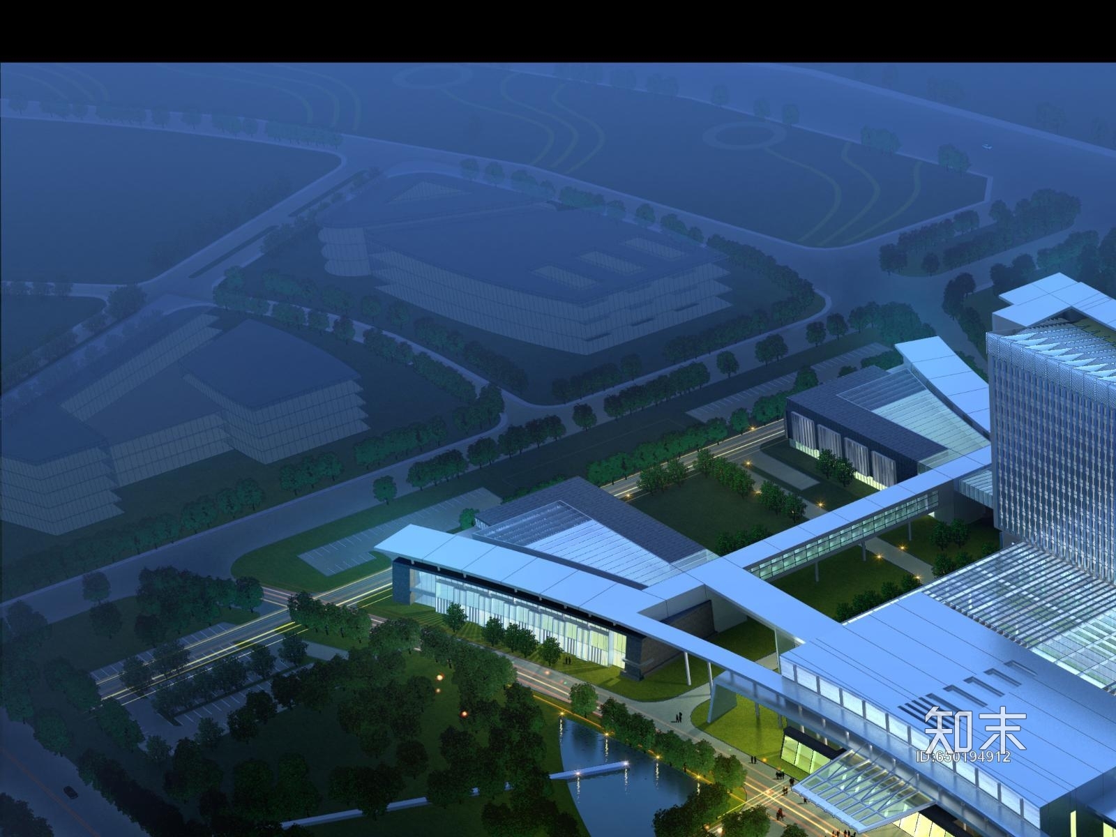 淮安旅游商务中心及生态公园规划办公楼施工图下载【ID:650194912】