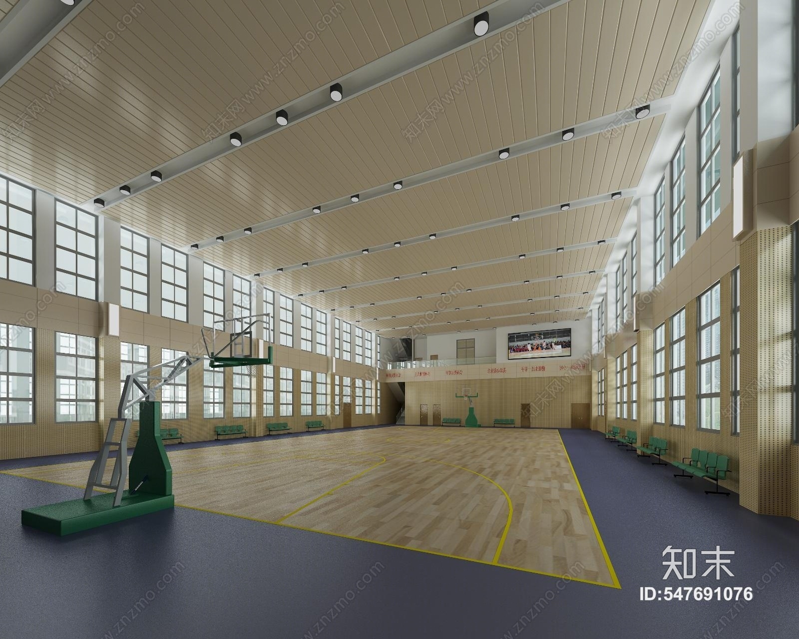 现代活动中心3D模型下载【ID:547691076】