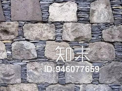 石头墙造型个性贴图下载【ID:946077659】