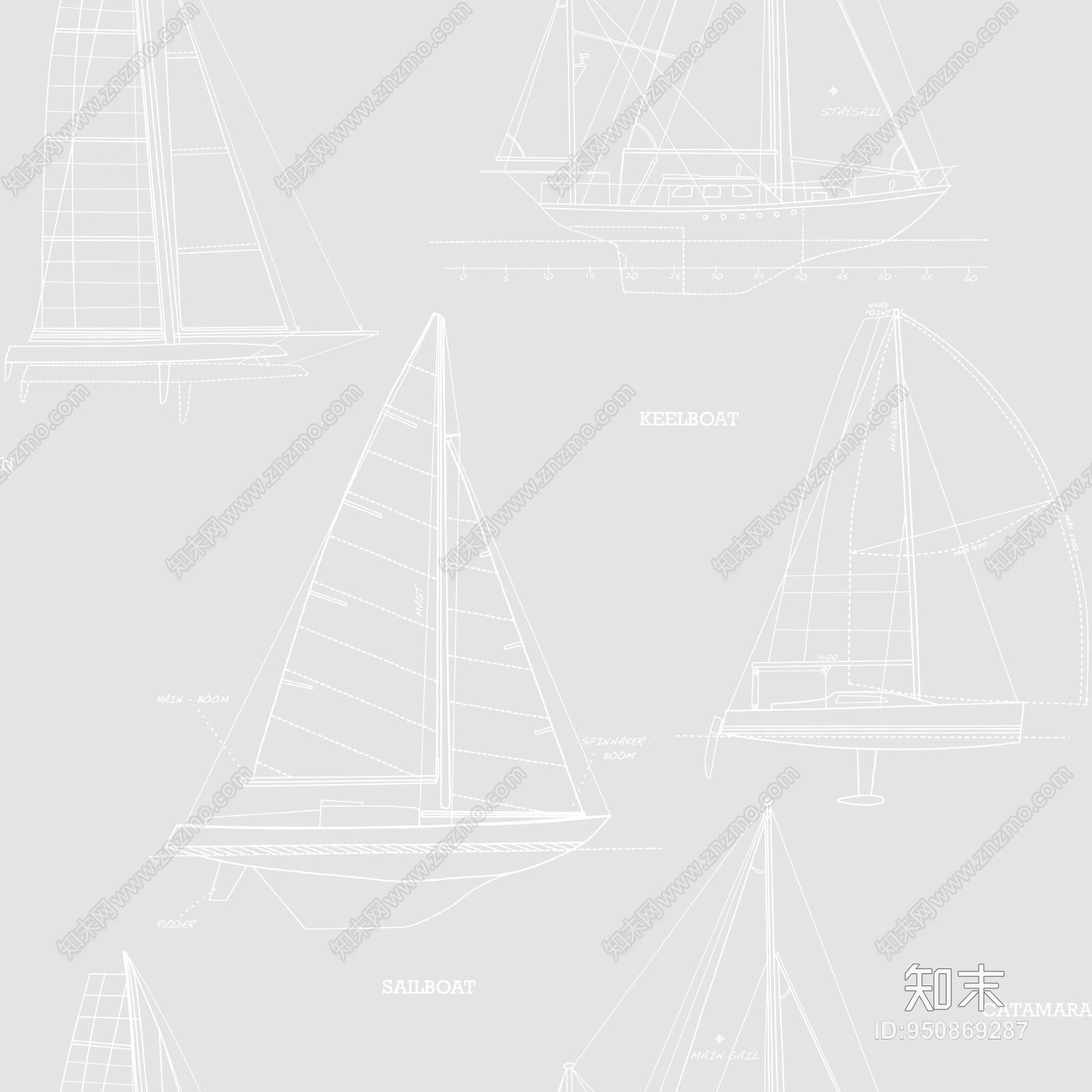 高清北欧儿童房壁布壁纸贴图下载【ID:950869287】