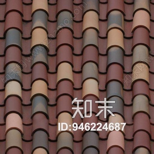 屋顶瓦贴图下载【ID:946224687】