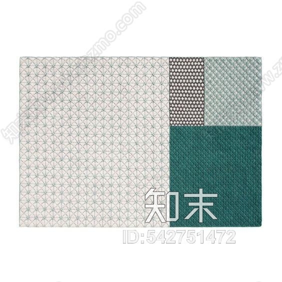 清新北欧地毯酒店地毯高清贴图贴图下载贴图下载【ID:542751472】