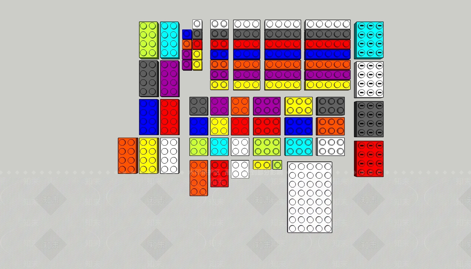 乐高积木SU模型下载【ID:334537869】