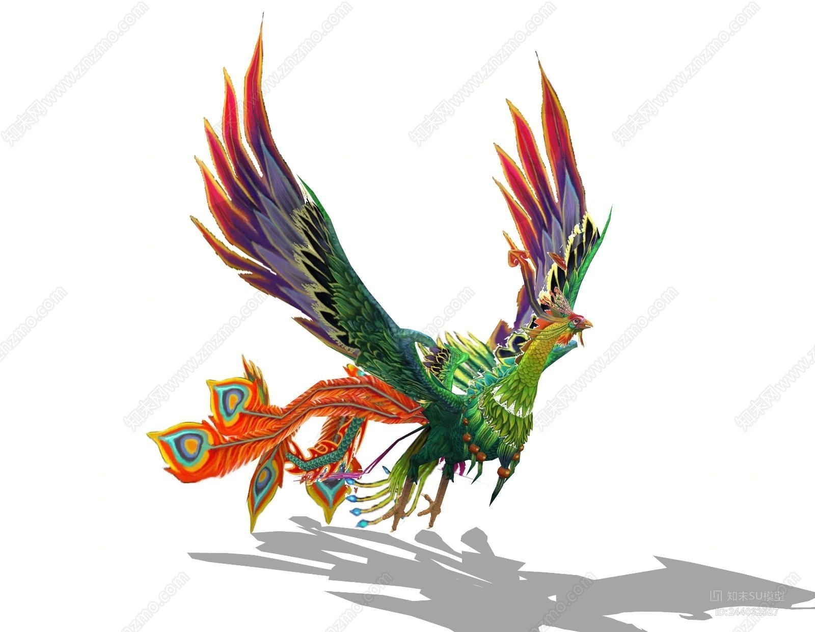 现代飞行动物SU模型下载【ID:244032527】