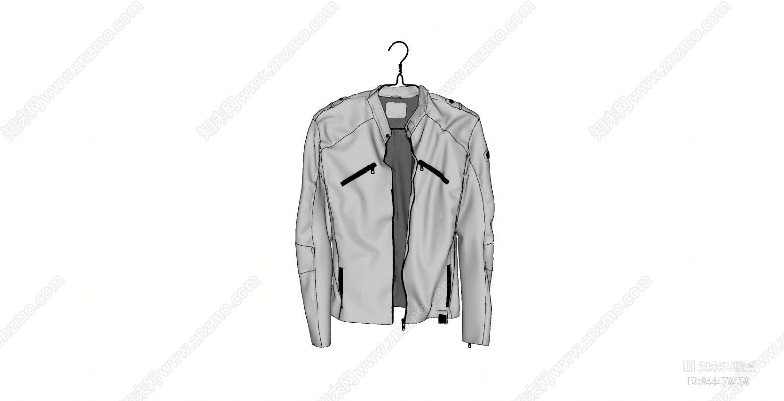 现代服装SU模型下载【ID:844470459】