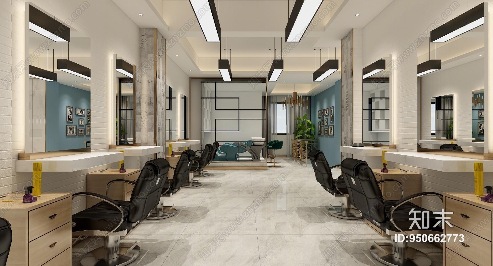 现代理发店3D模型下载【ID:950662773】